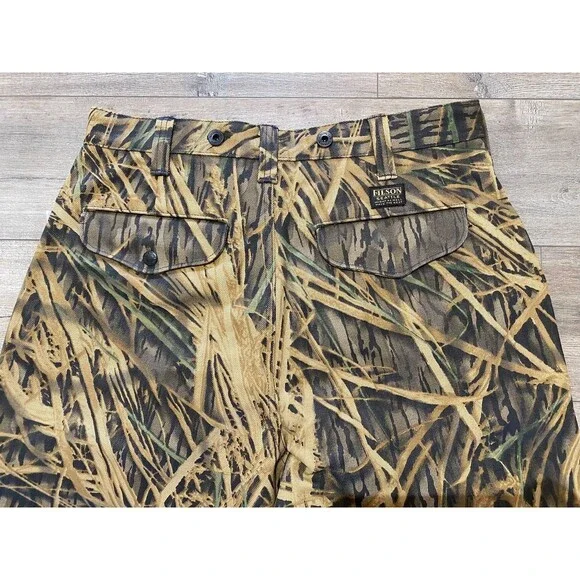 Filson Rugged Twill Mossy Oak Camo Utility Mens 38X34 20256229 ShadowGrass Pants - Picture 7 of 13